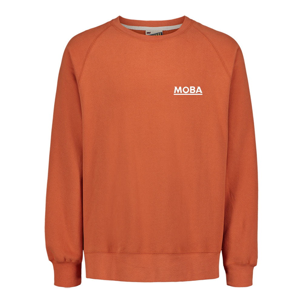 Unisex Vintage Fleece Raglan Crew Neck Shirt