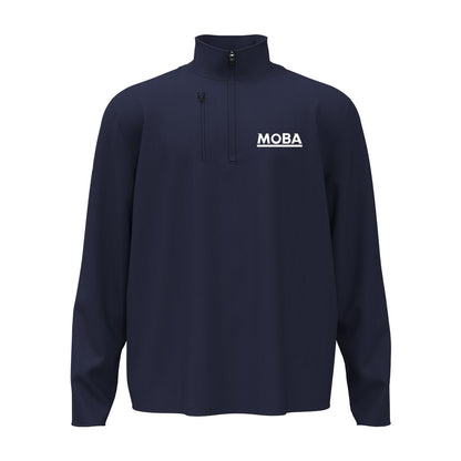Men's Callaway Mid-Weight Diamond Quilted Fleece 1/4 Zip