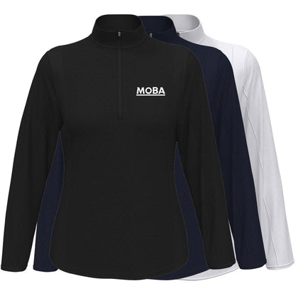 Women's Callaway Diamond Quilted Fleece 1/4 Zip Jacket