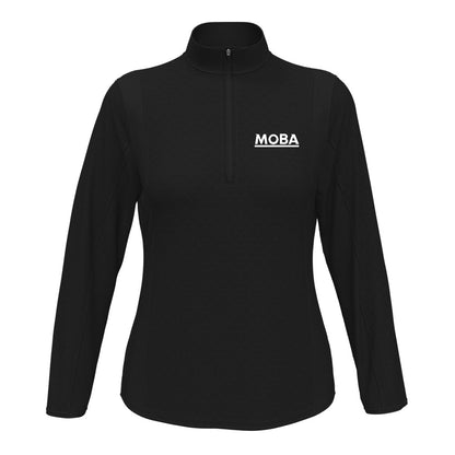 Women's Callaway Diamond Quilted Fleece 1/4 Zip Jacket