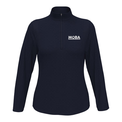 Women's Callaway Diamond Quilted Fleece 1/4 Zip Jacket