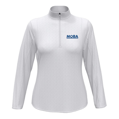 Women's Callaway Diamond Quilted Fleece 1/4 Zip Jacket